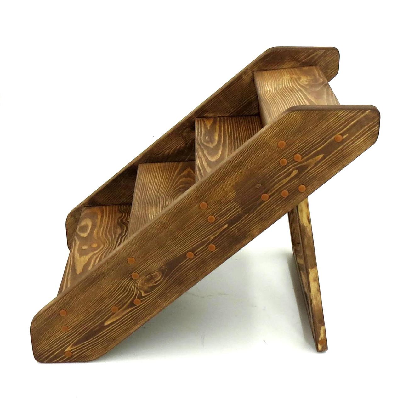 Сходи для собак з дерева Біндура Капучино (ТУС-000509) - фото 8 Сходи для собак з дерева Біндура Капучино (ТУС-000509) - фото 8