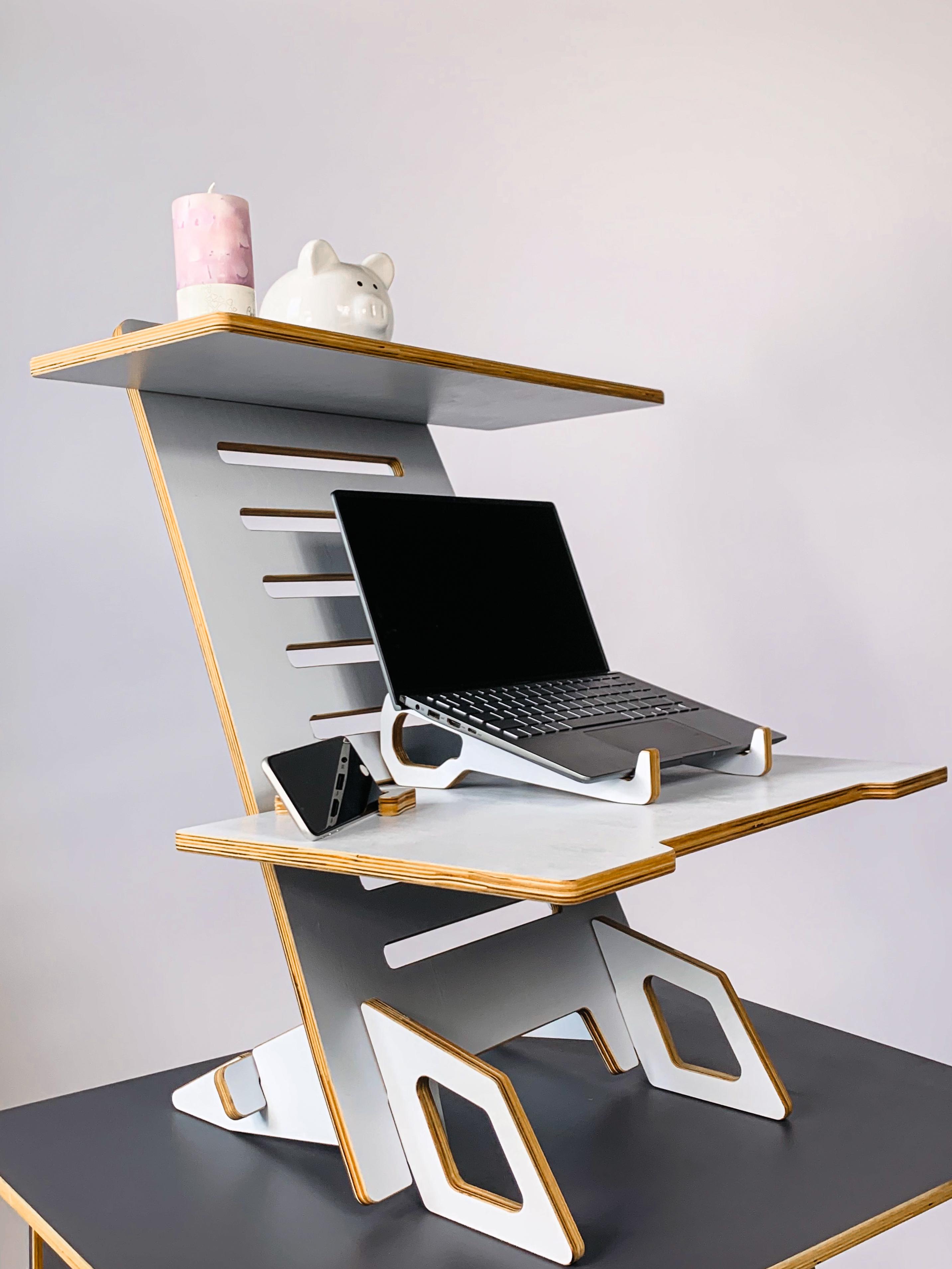 Стіл для ноутбука універсальний Otaman desk Mini desk Блакитний - фото 2 Стіл для ноутбука універсальний Otaman desk Mini desk Блакитний - фото 2