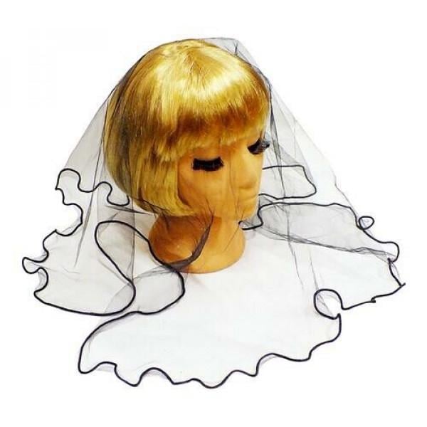 Фата карнавальна Seta (13-374BLK) Фата карнавальна Seta (13-374BLK)