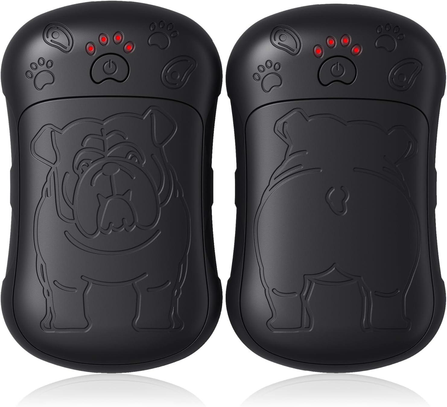 Грелки для рук Kukiwhy 6000 mAh Power bank аккумуляторные 2 шт. Черный
