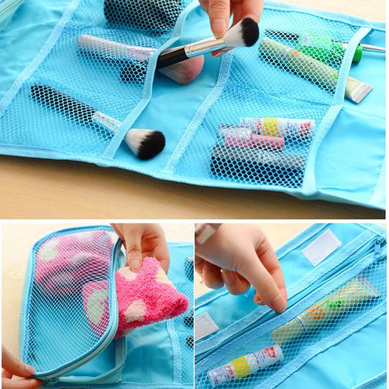 Органайзер дорожный подвесной 27x16 см Blue (116825) - фото 3 Органайзер дорожный подвесной 27x16 см Blue (116825) - фото 3