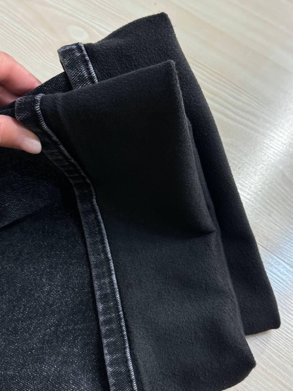 Джинси жіночі Derun 8209-8210 утеплені палаццо на флісі з ременем р. 32 Чорний (5673) - фото 2 Джинси жіночі Derun 8209-8210 утеплені палаццо на флісі з ременем р. 32 Чорний (5673) - фото 2