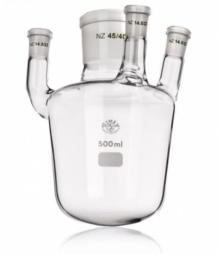 Колба лабораторная Simax Т.С 4-х горлая 6000 мл (1444960620) - фото 1 Колба лабораторная Simax Т.С 4-х горлая 6000 мл (1444960620) - фото 1
