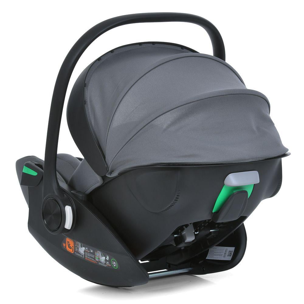 Автокрісло-бебікокон El Camino i-FLOW i-SIZE R129 для зросту 40-87 см 3-точкове з боковим захистом Сірий (30329186) - фото 4