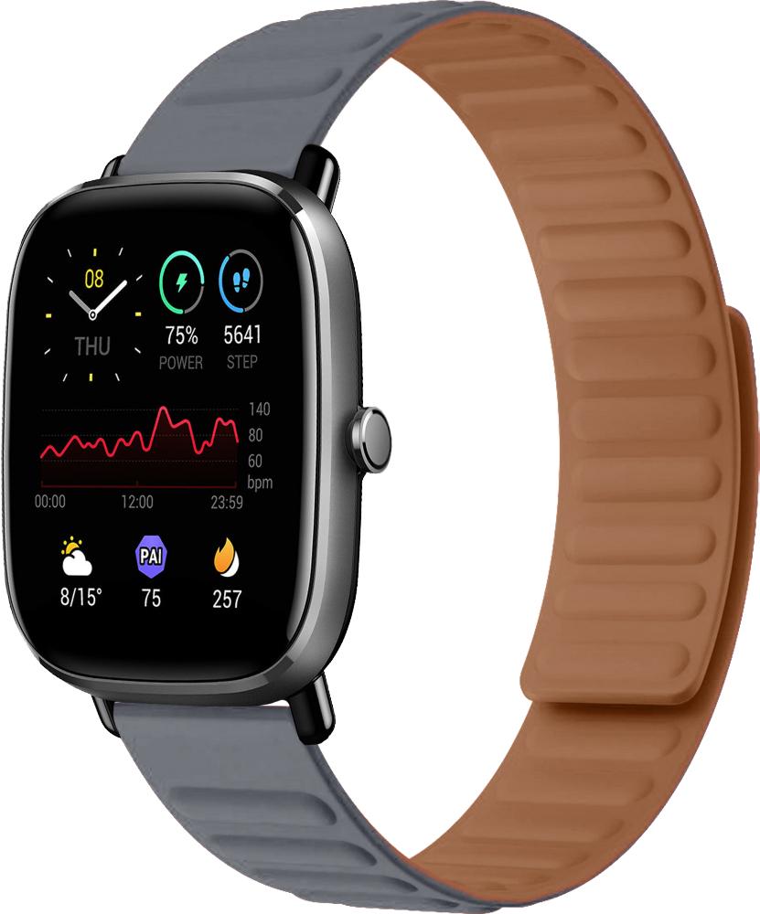Ремешок Magneter для Amazfit GTS 2 mini Grey (26627-33) Ремешок Magneter для Amazfit GTS 2 mini Grey (26627-33)