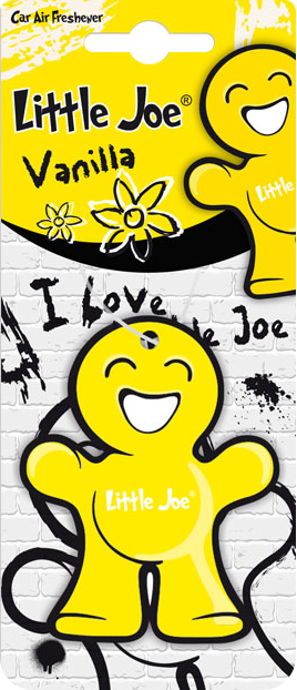 Освіжувач повітря сухий Little Joe у формі листка Ваніль (LJP001)