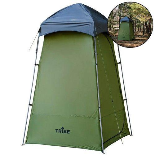Туристическая палатка душ-туалет Tribe Shower Pro T-AC-0001 1-о местная Оливковый - фото 2