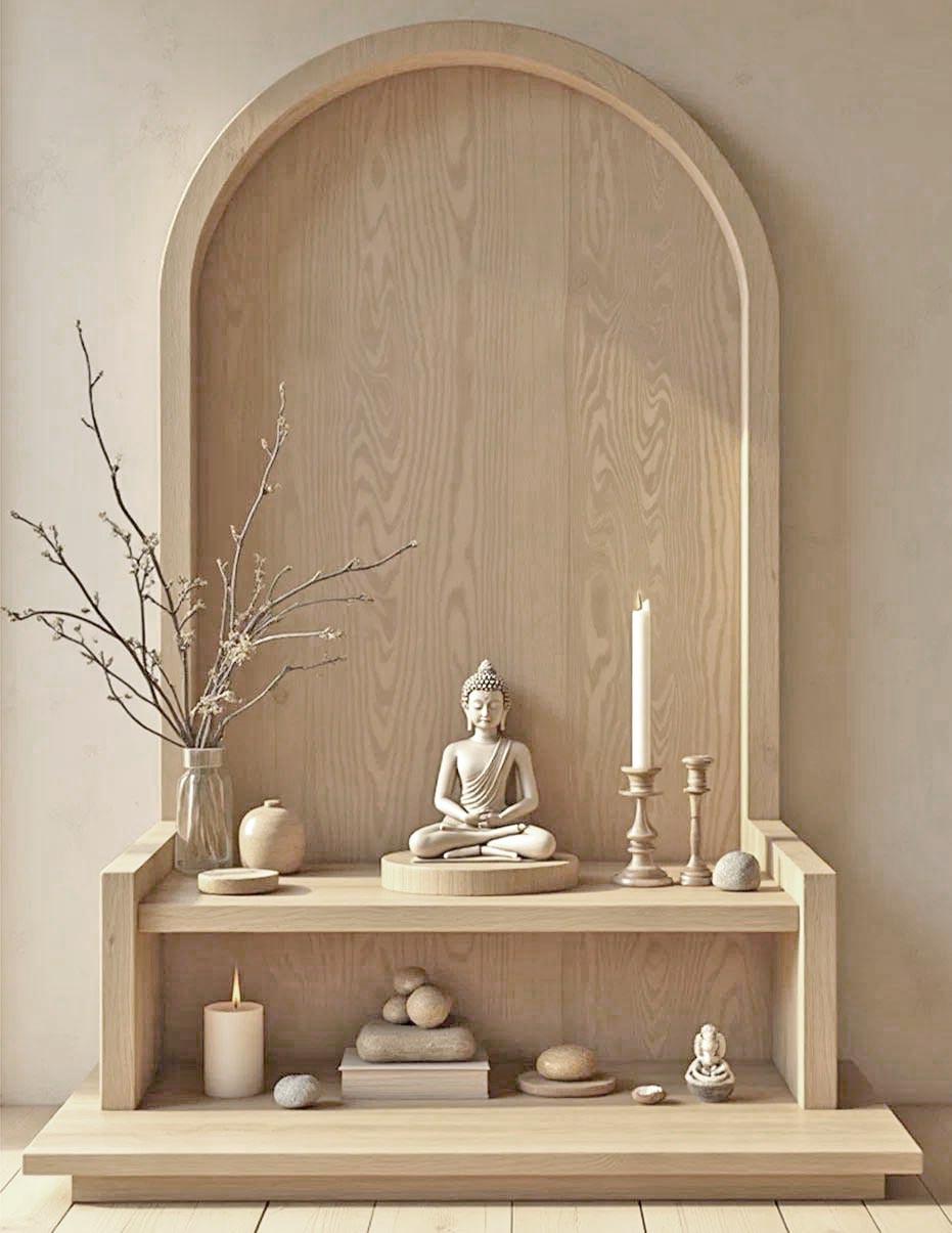 Алтарь для медитации из дерева Торилео Бланже (ЛАТ-019501)