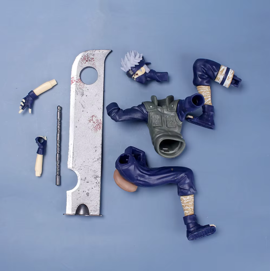 Фигурка Аниме Наруто Хатаке Какаши 15 см - фото 3 Фигурка Аниме Наруто Хатаке Какаши 15 см - фото 3