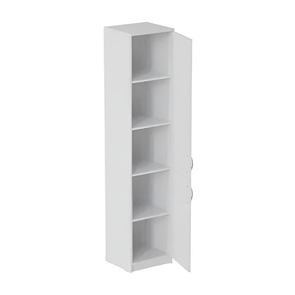 Пенал Ferrum-decor Анжело на 5 полок с 2 дверями ДСП 16 мм 1900x400x380 мм Белый (FRD-104917) Пенал Ferrum-decor Анжело на 5 полок с 2 дверями ДСП 16 мм 1900x400x380 мм Белый (FRD-104917)