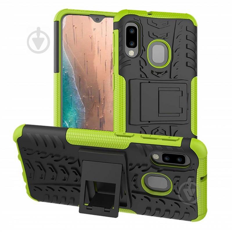 Чехол Armor Case для Samsung A202 Galaxy A20e Лайм (hub_yviz60596)