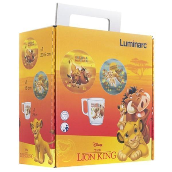 Столовый сервиз Luminarc Disney Lion King 3 пр. (P9345) - фото 7