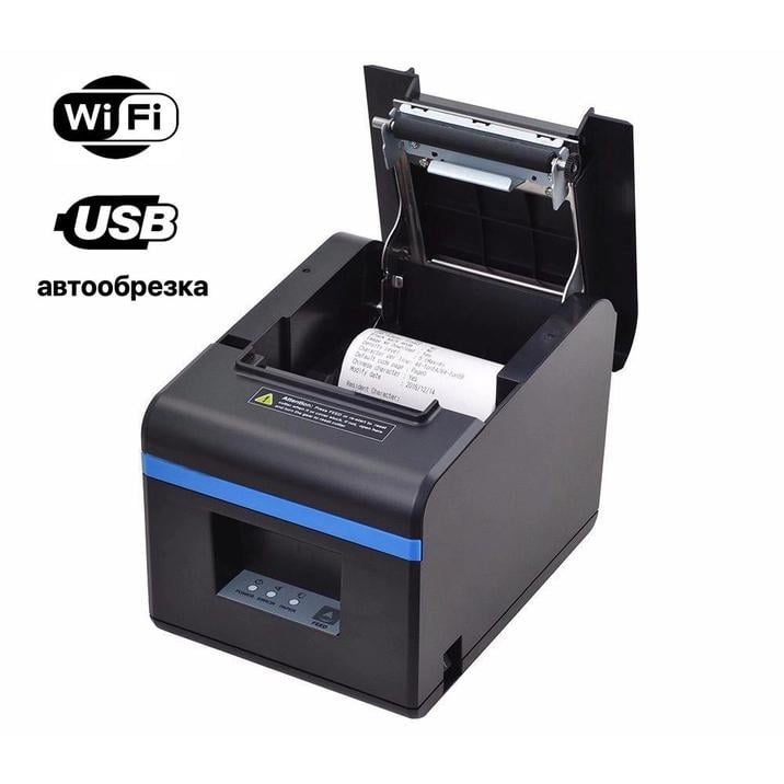 Принтер чеків Xprinter XP-N160II (WiFi+USB) - фото 3