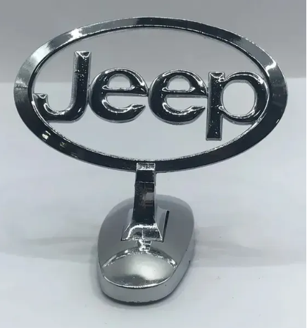Эмблема Прицел на капот Jeep сплав на скотче Хром (2970793281)