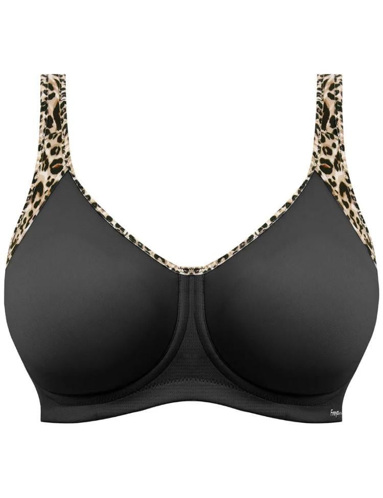 Бюстгалтер спортивный FREYA Active 4892 34DD/75E леопардовый Черный (13511)