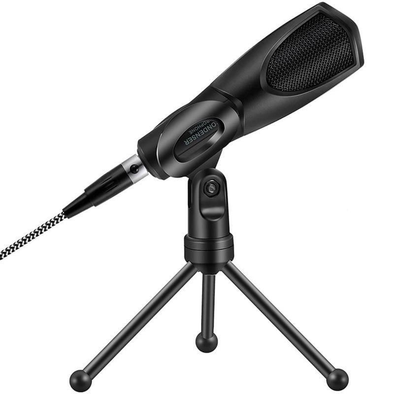 Конденсаторный USB микрофон Soncm Q3B Black