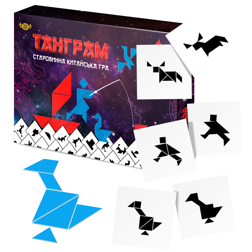 Настільна гра ПК Майстер Tangram (МКС0233)