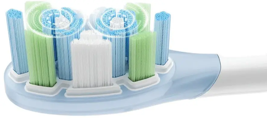 Насадки для зубної щітки Mijia Oscillation Electric Toothbrush Replacement Heads Soft 3шт. - фото 4 Насадки для зубної щітки Mijia Oscillation Electric Toothbrush Replacement Heads Soft 3шт. - фото 4
