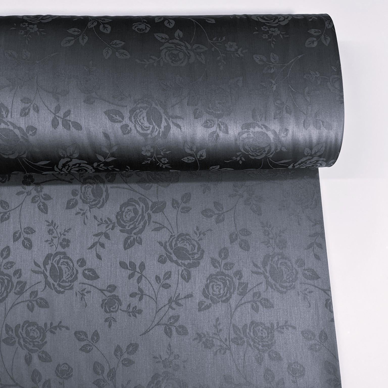 Ткань для постельного белья сатин жаккард розы хлопок 240 см (28095/Розы 02886)