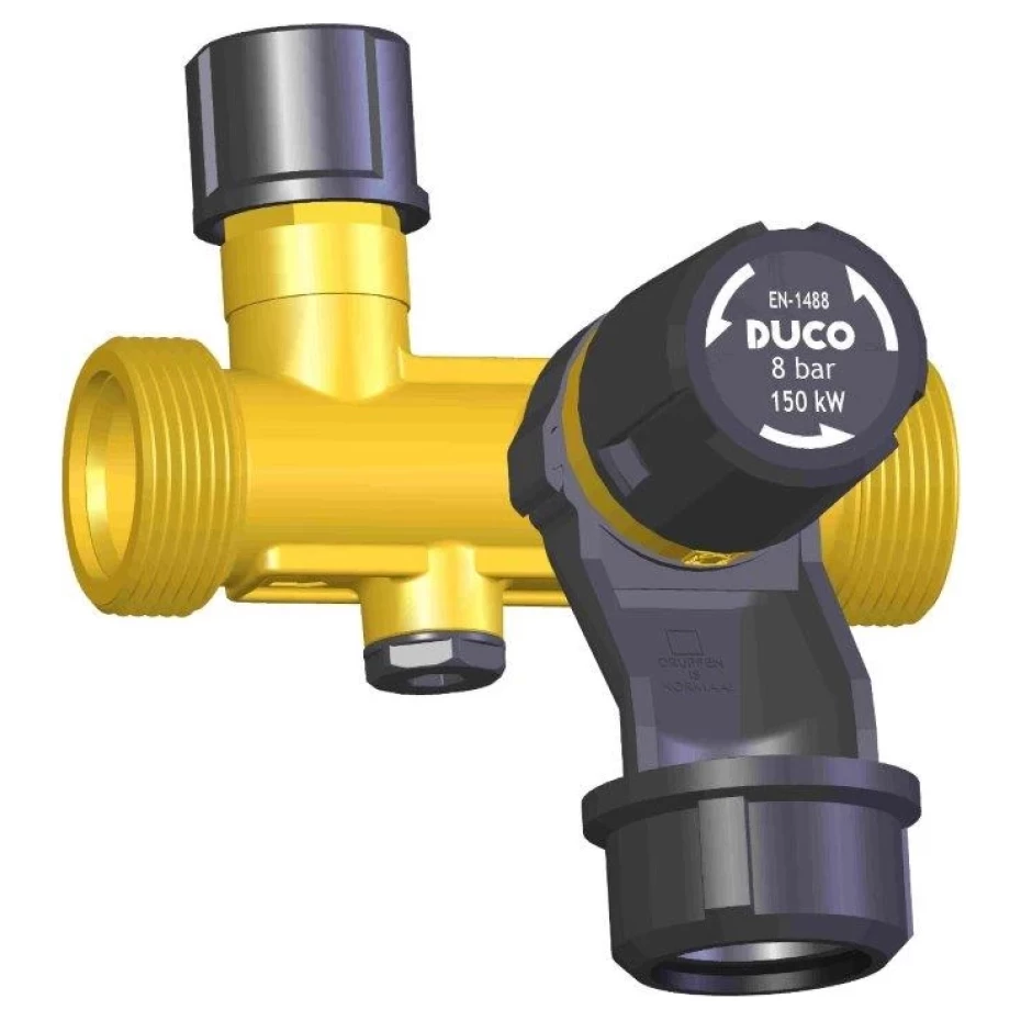 Группа безопасности для бойлера DUCO 1203-0-48-01 8 бар 1" (AKD51580)