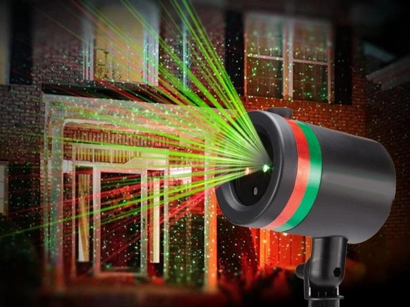 Рождественский лазерный проектор Laser Light уличный для световых эффектов - фото 2