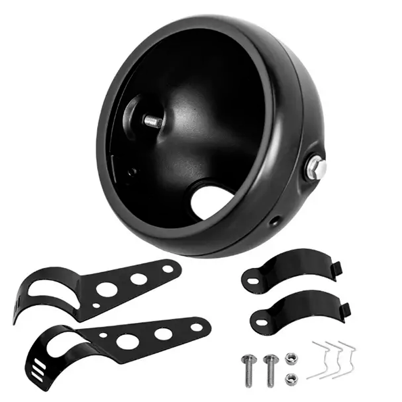 Фара LED Terra на мотоцикл/мопед/мото. Корпус 5,75" металл (2689413586)