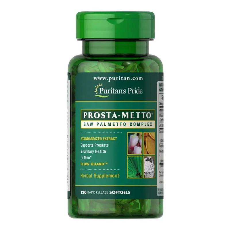 Экстракт Со Пальметто Puritan's Pride Prosta-Metto Saw Palmetto Complex 120 капс. (19609-01) Экстракт Со Пальметто Puritan's Pride Prosta-Metto Saw Palmetto Complex 120 капс. (19609-01)