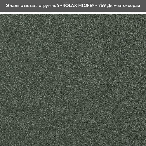Емаль Rolax Miofe з металевою стружкою 0,75 л Димчато-сірий (29/139) - фото 2