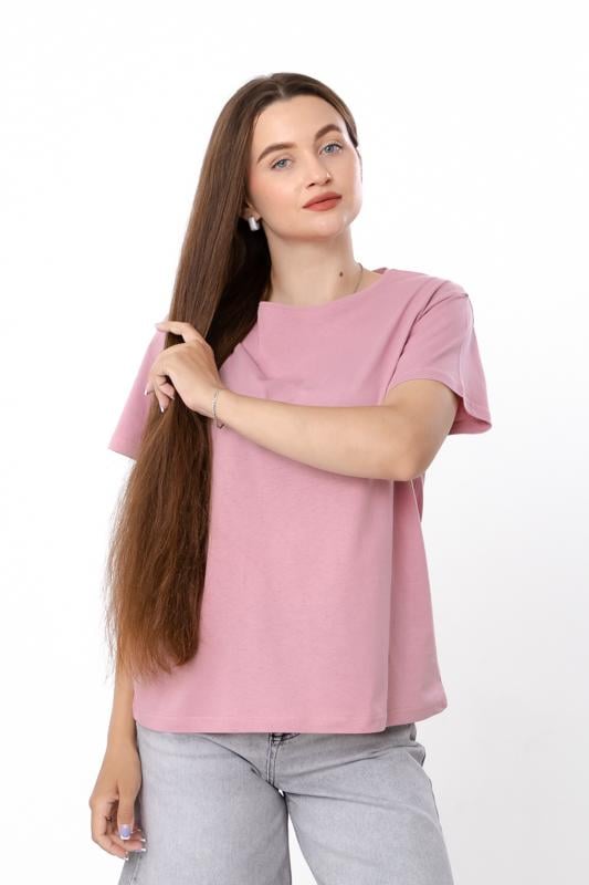 Футболка жіноча  Носи Своє оверсайз р. 54 Рожевий (8127-001)
