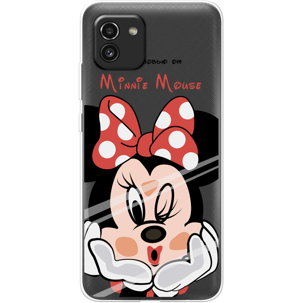Чехол BoxFace Samsung Galaxy A03 (A035) Lady M Прозрачный силикон (44031-cc59-44031)