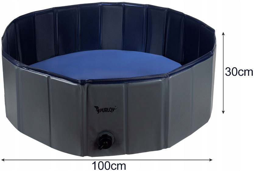Бассейн для собак Purlov XXL 100x30 см (20929) - фото 2