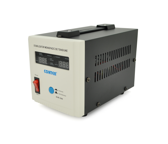 Стабилизатор напряжения релейный Conter SVR-500VA/375W (36327997)