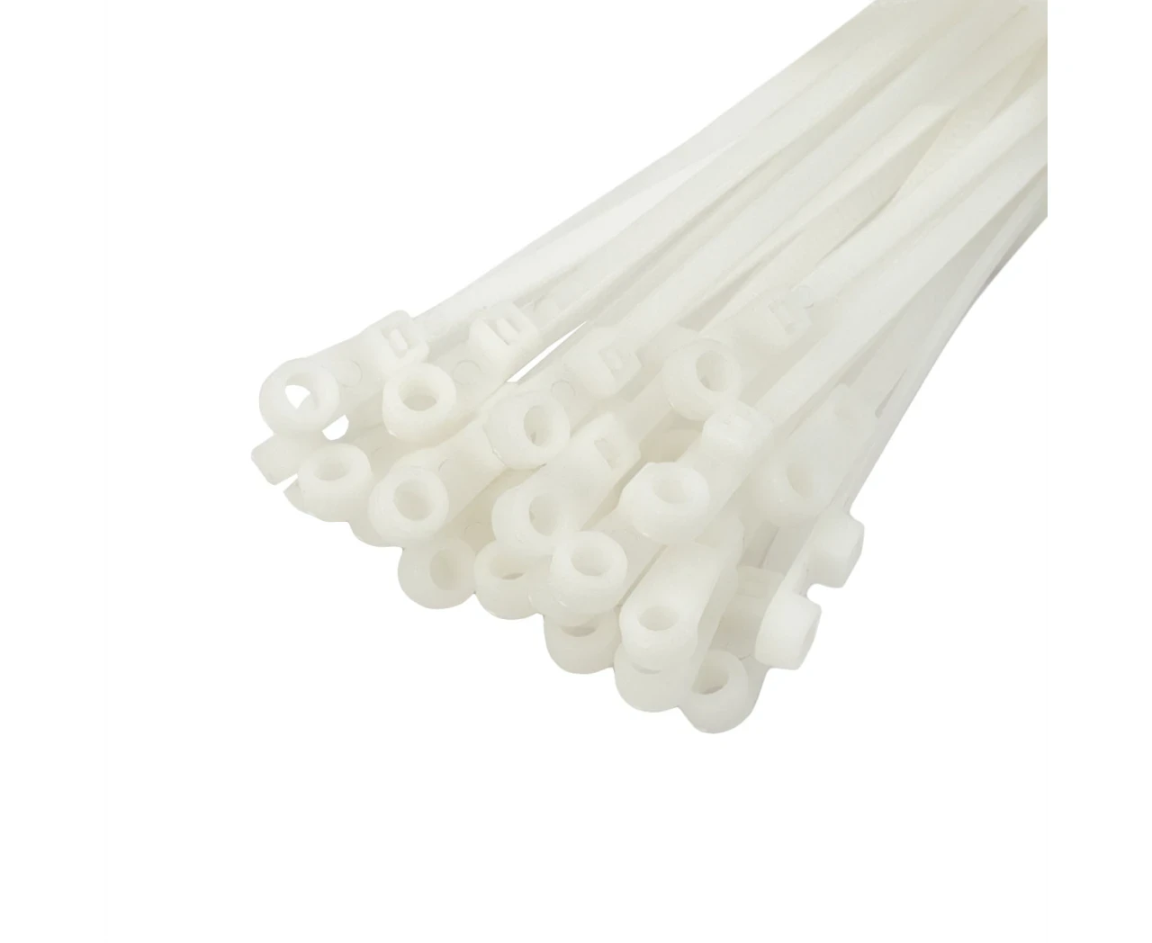 Стяжка для кабеля с монтажным кольцом 3,6х150 мм Белый (2412847871) - фото 4 Стяжка для кабеля с монтажным кольцом 3,6х150 мм Белый (2412847871) - фото 4