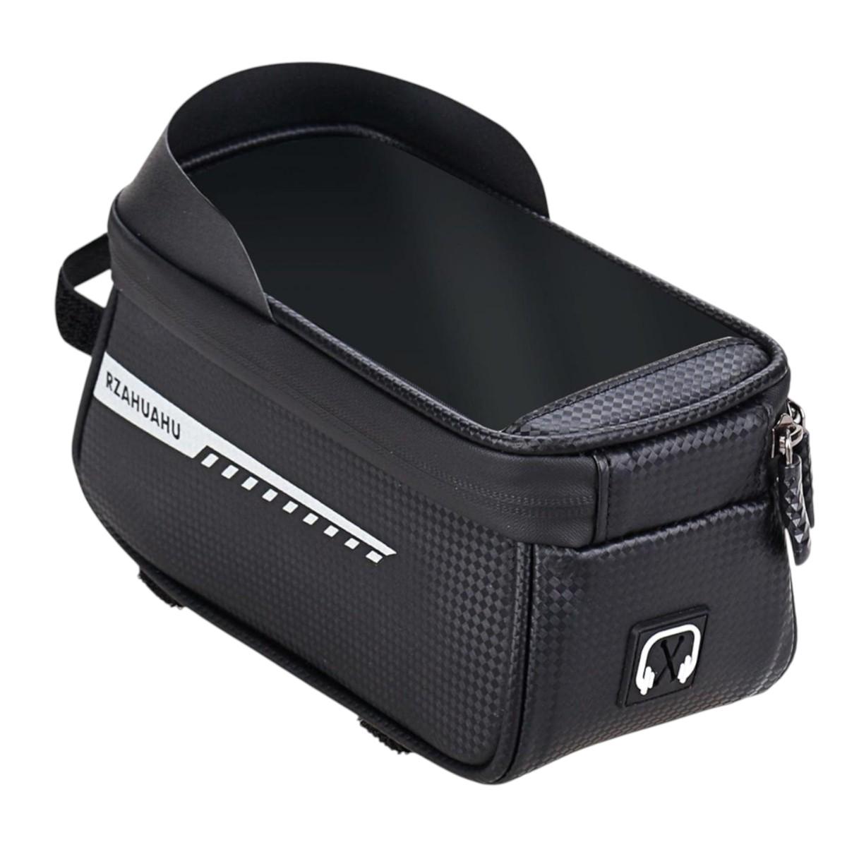 Сумка велосипедная на раму Rzahuahu для телефона до 6,5" водонепроницаемая (VL97776) - фото 6