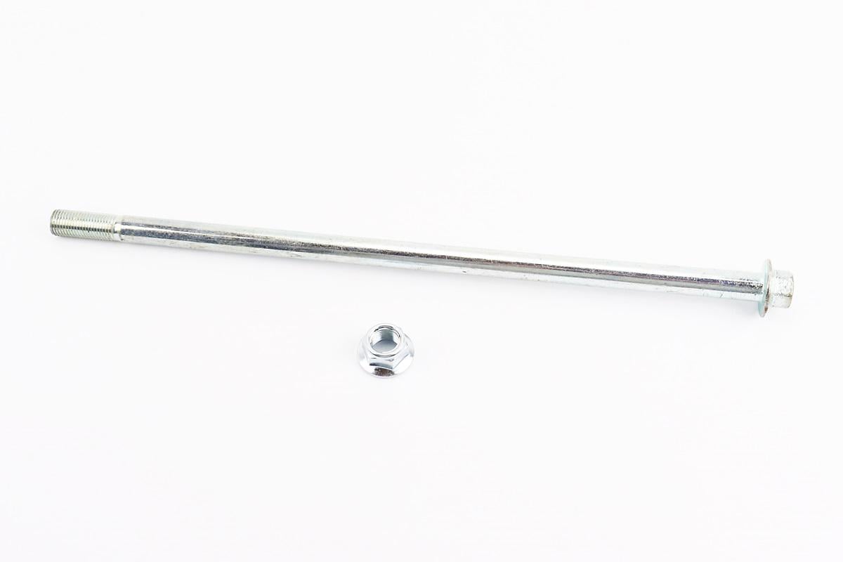 Ось маятника к мотоциклам Viper-125-150J d 12 мм L-297 мм резьба 12 мм (999718) Ось маятника к мотоциклам Viper-125-150J d 12 мм L-297 мм резьба 12 мм (999718)