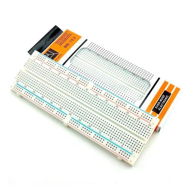 Макетна плата MB102 830 точок для Arduino