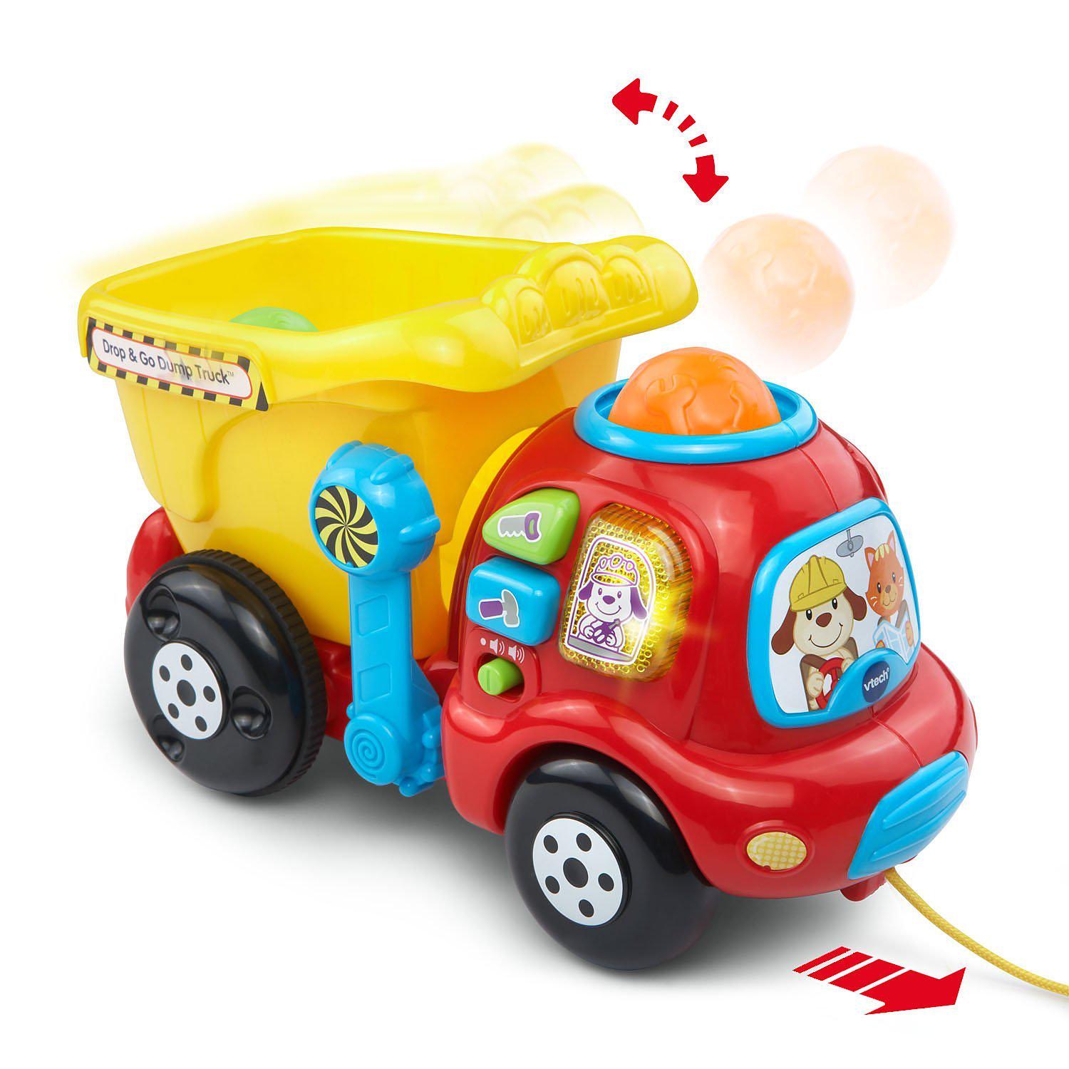 Музыкальный грузовик VTech Drop and Go Dump Truck кидай и считай (80-166500) - фото 6