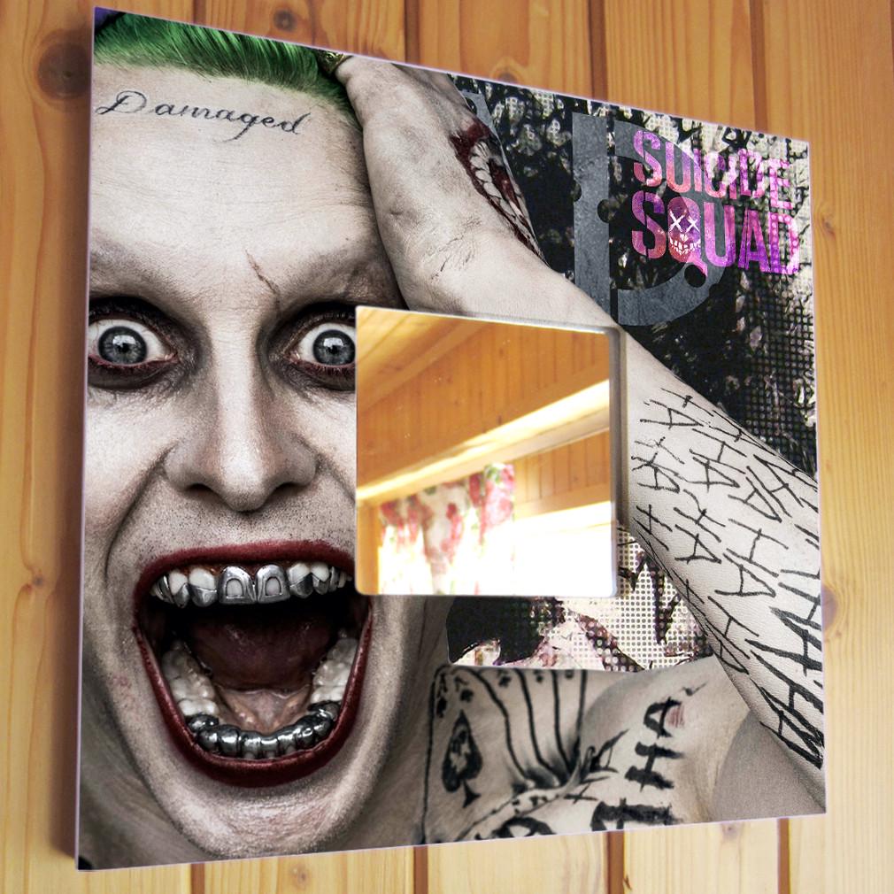 Зеркало декоративное Джокер Отряд самоубийц 260х260 мм (M00984)