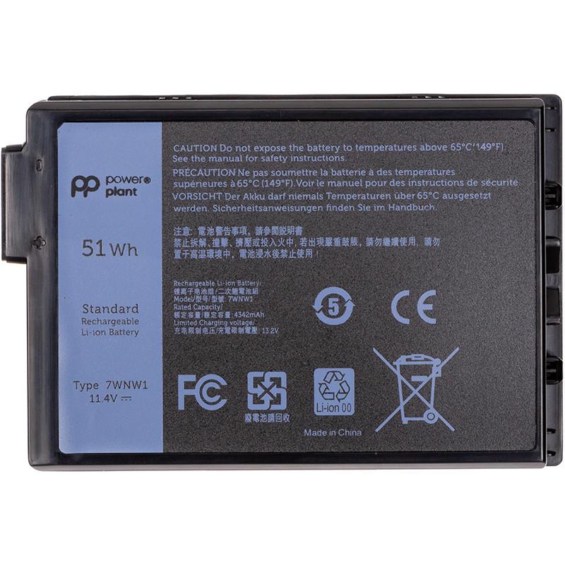 Аккумулятор Power для ноутбуков DELL Latitude 5420 7WNW1 11,4V 4342mAh