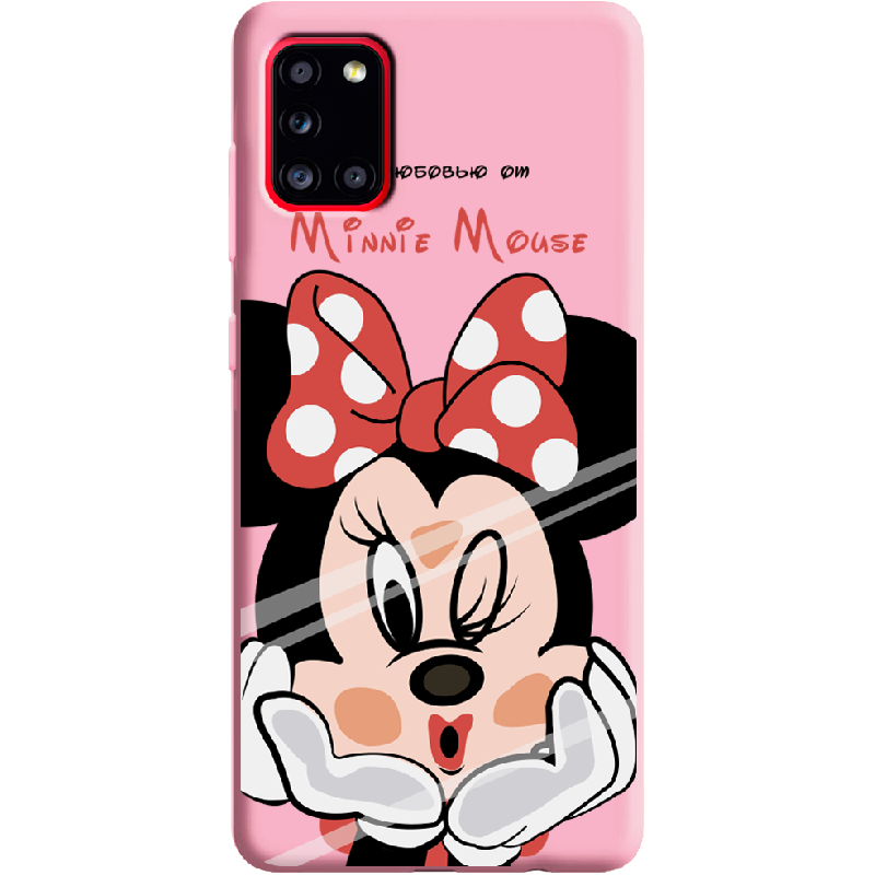 Чохол Boxface Samsung A315 Galaxy A31 Lady M Рожевий силікон (39470-cc59-41981)
