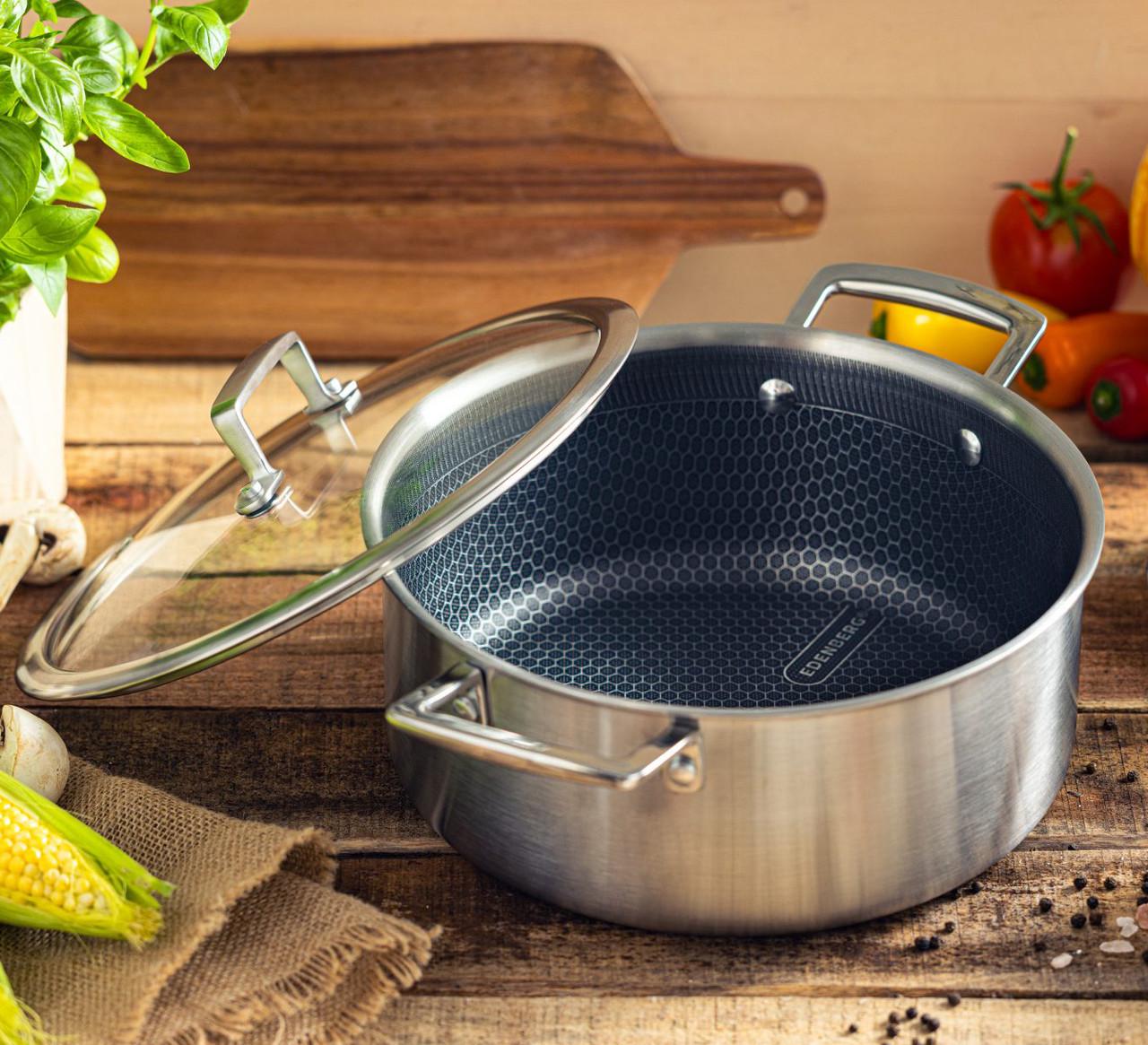 Кастрюля Edenberg из нержавеющей стали 2,8 л 20x9 см (EB-17051)