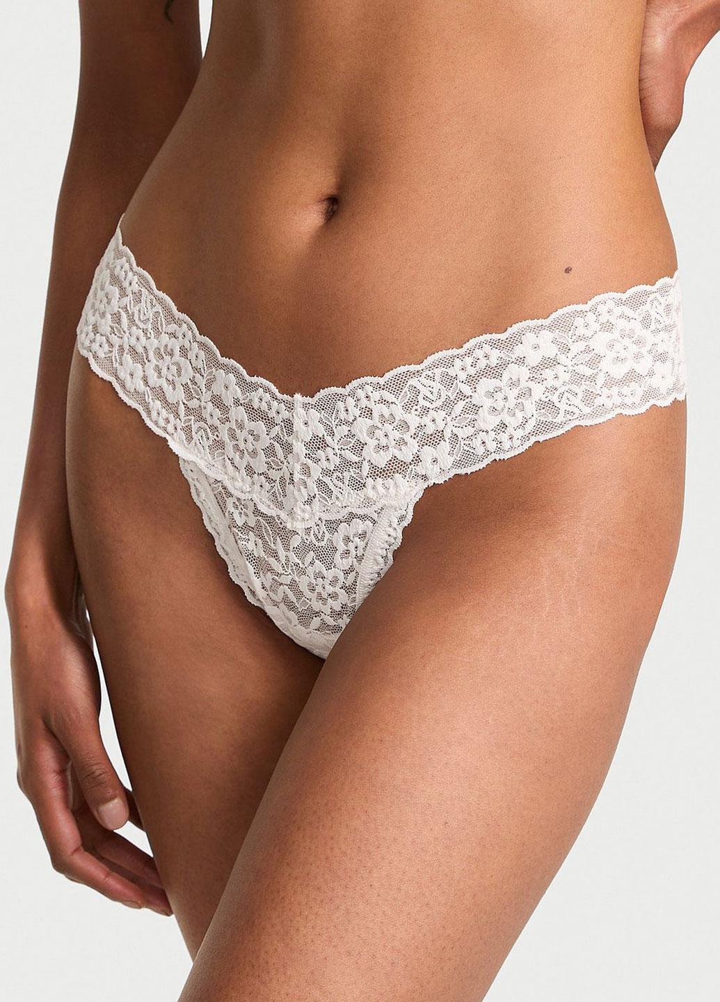 Трусики Victoria's Secret M Белый (3560000419060Q9ZM)