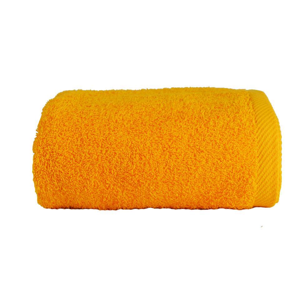 Махровое полотенце для душа GM Textile 70х140 см Желтый