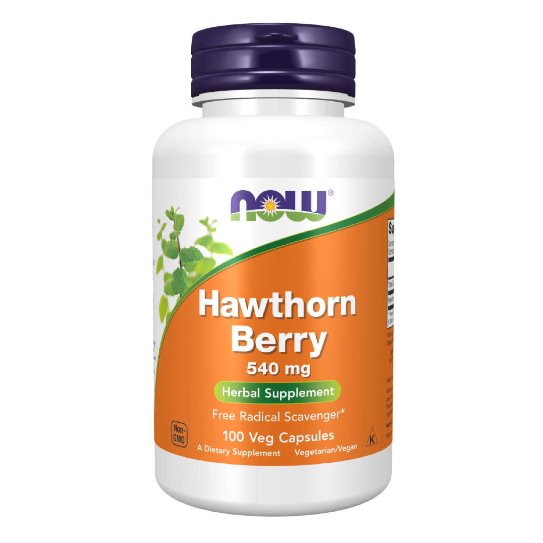 Натуральная добавка Hawthorn Berry 540 mg 100 vcaps (2022-10-2647)