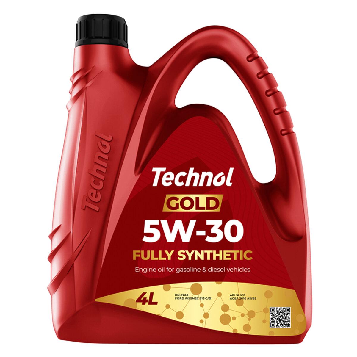 Масло моторное Technol Gold 5W-30 4 л