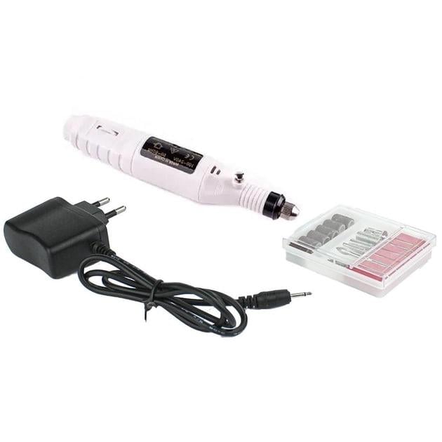 Фрезер для маникюра и педикюра Variable Speed Rotary 6в1 20000 об/мин Белый (15000-1)