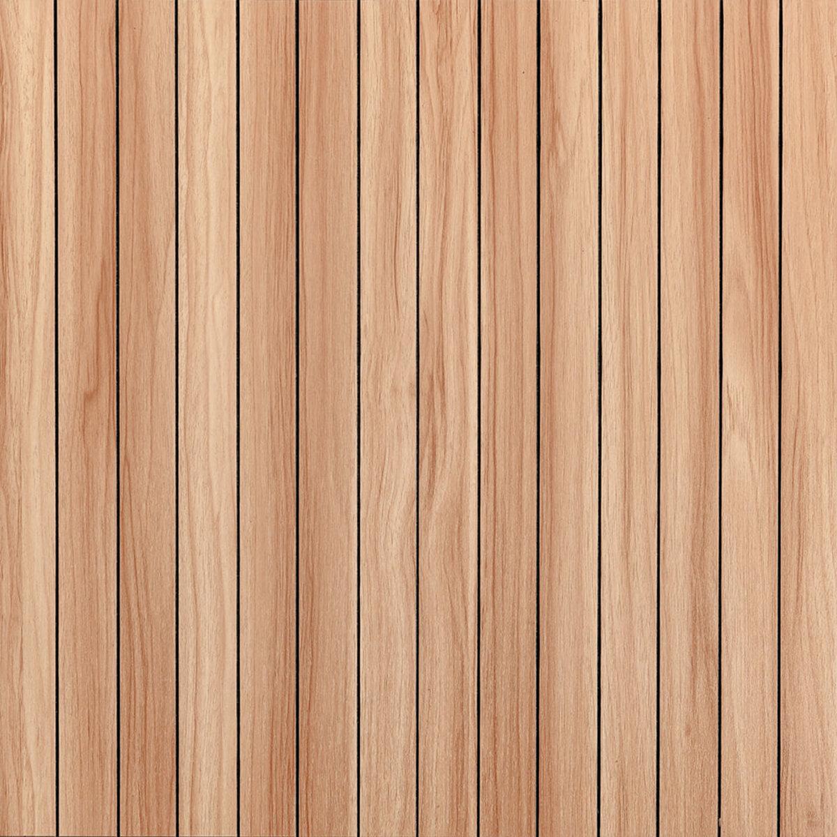 Рейки 3D виниловые 600х600х2,8 мм Тик золотистый (SW-00002203)