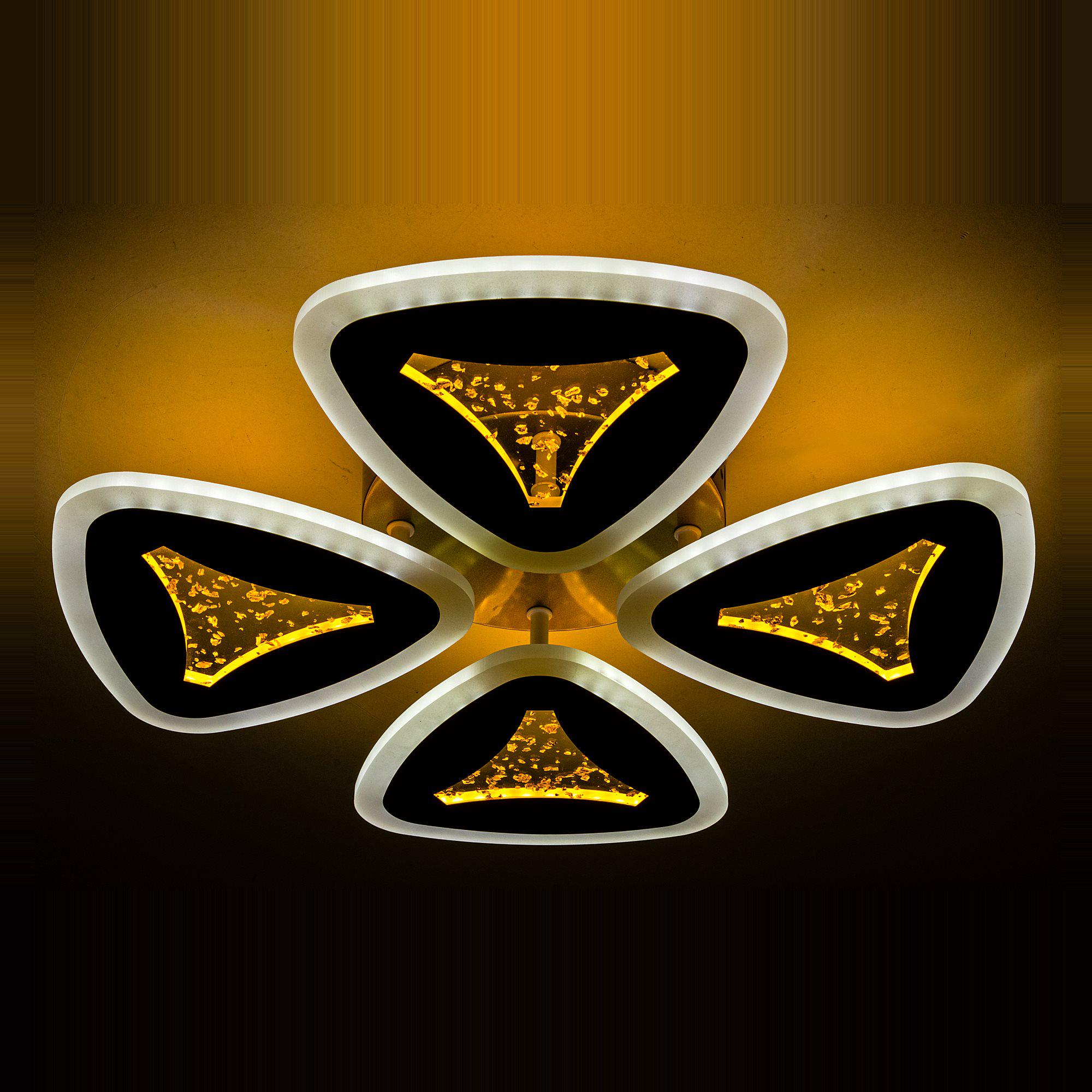 Люстра светодиодная с пультом Valeso V K39978-4 GD (000036416) - фото 2