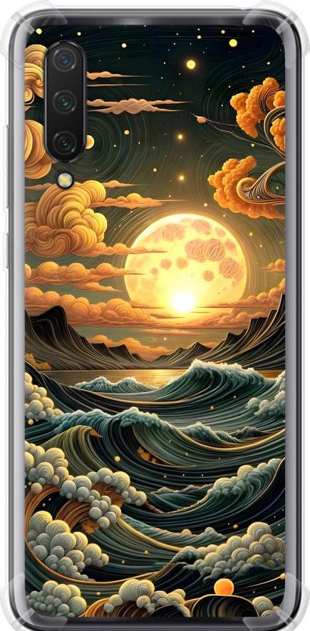 Чехол на Xiaomi Mi 9 Lite Арт волны (6332sp-1834-42517) Чехол на Xiaomi Mi 9 Lite Арт волны (6332sp-1834-42517)