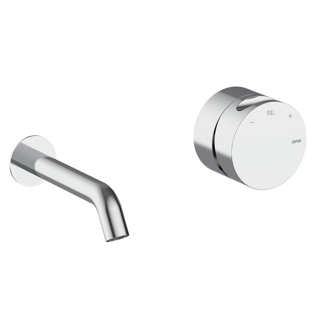 Смеситель для умывальника GRB Incool 90106000 настенный однорычажный Хром (144085)